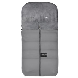 Saco-Bebe-Cadeira-Passeio-Velour-Tipi-Cinzento
