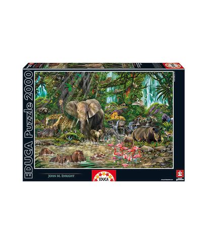 Puzzle-Selva-Africana-2000-Pecas