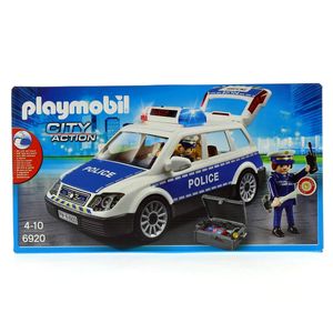 Voiture-de-Police-avec-Sirene-et-Lumiere