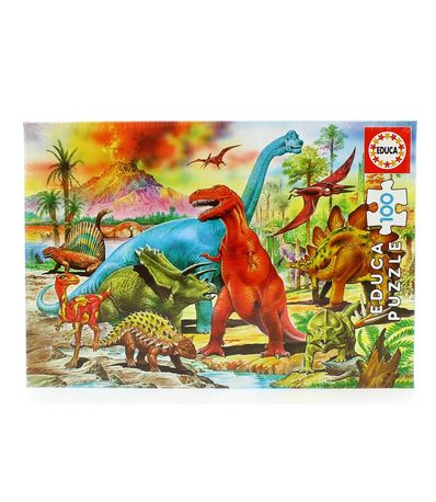 Puzzle-100-Piezas-Dinosaurios