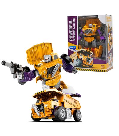 Robot-Transformable-Volquete