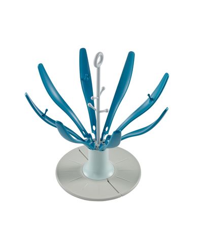 Egouttoir-a-biberons-Flower-Bleu