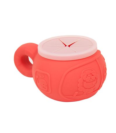 Caneca-de-Silicone-para-Snacks-Leao