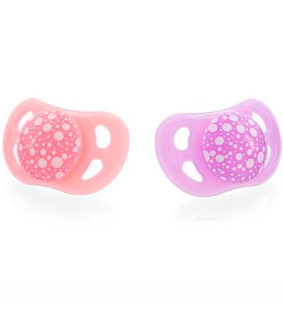 Pack-2-Chupetes-Silicona-0-6-Meses-Rosa-Lila