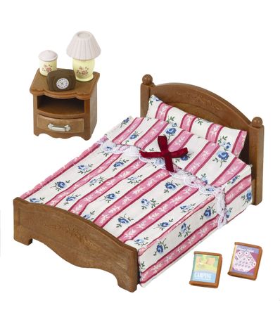 Sylvanian-Families-Cama-Dupla-para-Figuras