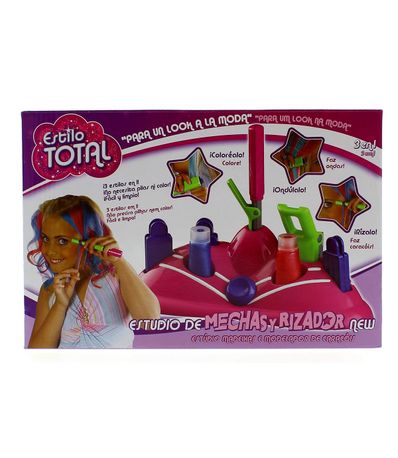 Jouet-Estilo-Studio-de-meches-avec-fer-a-friser