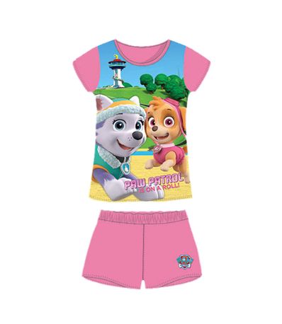 Rosa-Canina-Patrol-Pijamas-menina