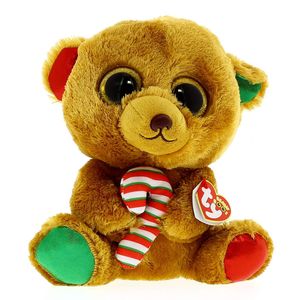 Urso-de-Pelucia-do-Beanie-Boo--39-s-Christmas-23-cm