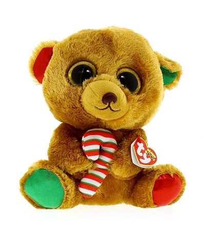 Urso-de-Pelucia-do-Beanie-Boo--39-s-Christmas-23-cm