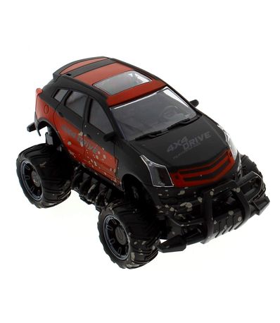 Escala-1-18-lama-vermelha-carro-4x4-R---C