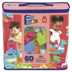 Mega-Bloks-First-Builders-ECO-Bolsa-60-Rosa