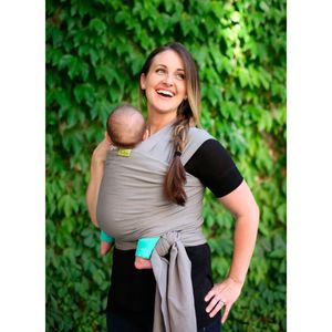 Porta-bebe-Foular-Boba-wrap-Cinza