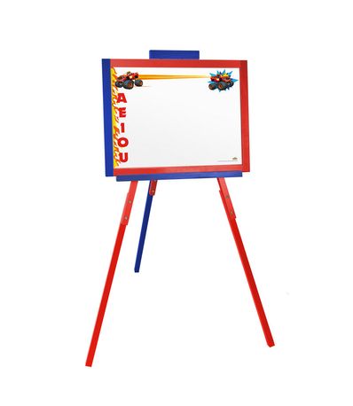 Blaze---The-Monster-Machines-Pizarra-de-Madera-Reversible